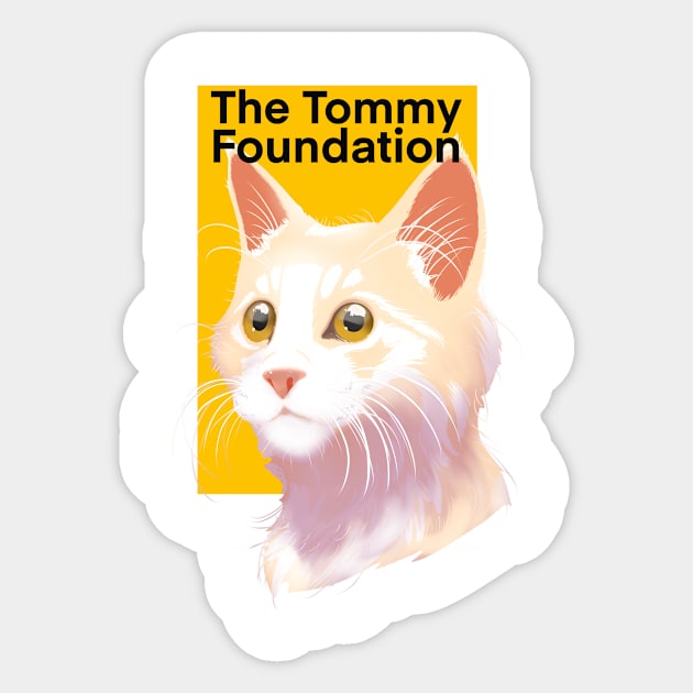 Tommy Headshot Sticker by The Tommy Foundation